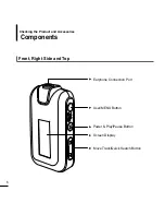 Предварительный просмотр 8 страницы Samsung YP-F2QB User Manual