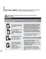 Предварительный просмотр 2 страницы Samsung YP-F2X User Manual