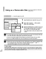 Предварительный просмотр 28 страницы Samsung YP-F2X User Manual