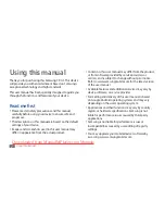 Preview for 2 page of Samsung YP-G1 User Manual