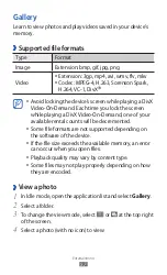 Предварительный просмотр 57 страницы Samsung YP-GI1CW User Manual