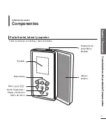 Предварительный просмотр 7 страницы Samsung YP-K3AB Manual Del Usuario