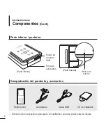 Предварительный просмотр 8 страницы Samsung YP-K3AB Manual Del Usuario