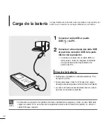 Предварительный просмотр 12 страницы Samsung YP-K3AB (Spanish) Manual Del Usuario