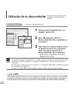 Предварительный просмотр 22 страницы Samsung YP-K3AB (Spanish) Manual Del Usuario