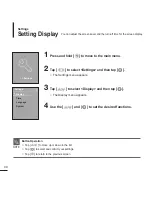 Предварительный просмотр 40 страницы Samsung YP-K3JAB - 4 GB, Digital Player User Manual