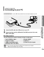 Предварительный просмотр 17 страницы Samsung YP-K5 Manual