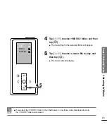 Предварительный просмотр 25 страницы Samsung YP-K5 Manual