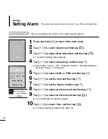 Предварительный просмотр 42 страницы Samsung YP-K5AB Manual