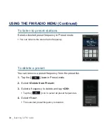 Предварительный просмотр 94 страницы Samsung YP-M1 User Manual