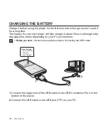 Предварительный просмотр 18 страницы Samsung YP-P10 User Manual