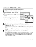 Предварительный просмотр 39 страницы Samsung YP-P10 User Manual