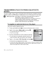 Предварительный просмотр 100 страницы Samsung YP-P10 User Manual