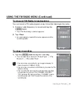 Предварительный просмотр 91 страницы Samsung YP-P2JARY User Manual