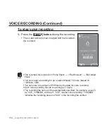 Предварительный просмотр 112 страницы Samsung YP-P2JARY User Manual