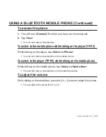 Предварительный просмотр 129 страницы Samsung YP-P2JARY User Manual