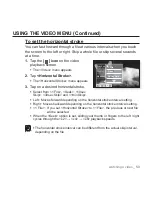 Предварительный просмотр 53 страницы Samsung YP P2JCR - 8 GB Digital Player User Manual