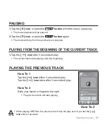 Предварительный просмотр 57 страницы Samsung YP P2JCR - 8 GB Digital Player User Manual