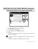 Предварительный просмотр 63 страницы Samsung YP P2JCR - 8 GB Digital Player User Manual