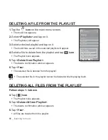 Предварительный просмотр 66 страницы Samsung YP P2JCR - 8 GB Digital Player User Manual