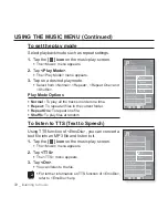 Предварительный просмотр 72 страницы Samsung YP-P2JEB User Manual