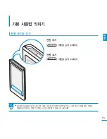 Предварительный просмотр 15 страницы Samsung YP-P3 (Korean) User Manual