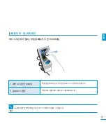 Предварительный просмотр 21 страницы Samsung YP-P3 (Korean) User Manual