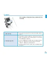 Предварительный просмотр 23 страницы Samsung YP-P3 (Korean) User Manual