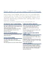 Предварительный просмотр 2 страницы Samsung YP-P3 User Manual