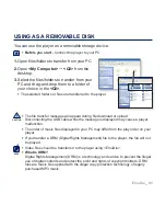 Предварительный просмотр 31 страницы Samsung YP-Q2 User Manual