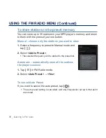 Предварительный просмотр 70 страницы Samsung YP-Q2 User Manual