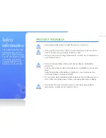 Предварительный просмотр 3 страницы Samsung YP-S1 User Manual