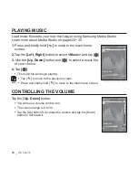 Preview for 20 page of Samsung YP-S3AG User Manual