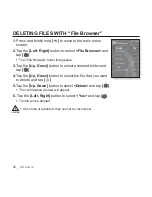 Preview for 22 page of Samsung YP-S3AG User Manual