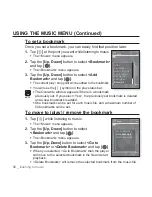 Preview for 52 page of Samsung YP-S3AG User Manual