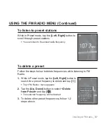 Preview for 67 page of Samsung YP-S3AG User Manual