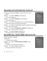 Предварительный просмотр 46 страницы Samsung YP-S5JQB - 2 GB Digital Player User Manual