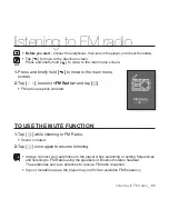 Предварительный просмотр 65 страницы Samsung YP-S5JQB - 2 GB Digital Player User Manual