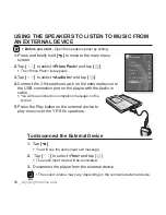 Предварительный просмотр 90 страницы Samsung YP-S5JQB - 2 GB Digital Player User Manual