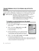 Предварительный просмотр 96 страницы Samsung YP-T10 User Manual