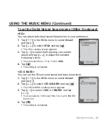 Предварительный просмотр 47 страницы Samsung YP-T10JABH User Manual