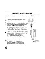 Предварительный просмотр 2 страницы Samsung YP-T5Z Quick Manual