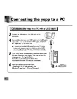 Предварительный просмотр 19 страницы Samsung YP-T5Z Quick Manual