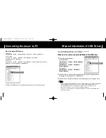 Предварительный просмотр 8 страницы Samsung YP-T6 yepp' User Manual