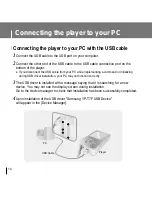 Предварительный просмотр 14 страницы Samsung YP-T7 Manual