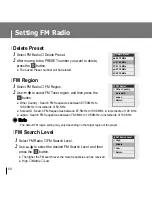 Предварительный просмотр 50 страницы Samsung YP-T7FQ Manual