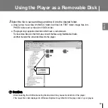 Предварительный просмотр 19 страницы Samsung YP-T7FV Manual