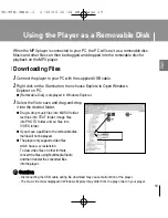 Предварительный просмотр 19 страницы Samsung YP-T8N Owner'S Instructions Manual