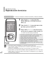 Предварительный просмотр 26 страницы Samsung YP-T9BQB Manual Del Usuario