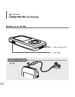 Предварительный просмотр 8 страницы Samsung YP-T9J Manual